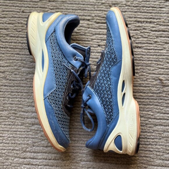 ECCO Sneaker Men’s Size 7 US 41 EU Blue BIOM Fjuel Mesh Athletic - Picture 6 of 9